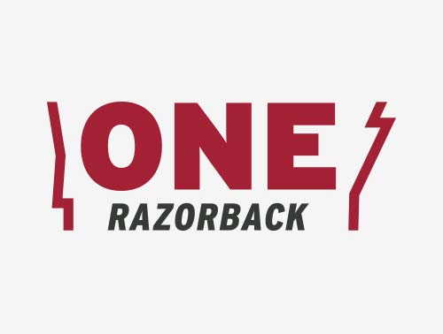 ONE Razorback logo