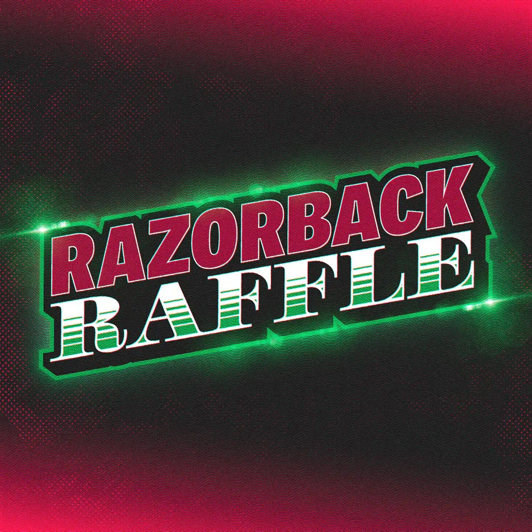 razorback raffle graphic
